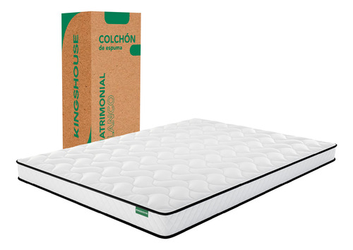 Colchón Colchoneta Matrimonial En Caja 190x135 Espuma Memory