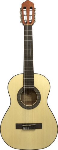 Guitarra Criolla Mini 1/2 Cort Ac50 Op Open Pore Color Natural