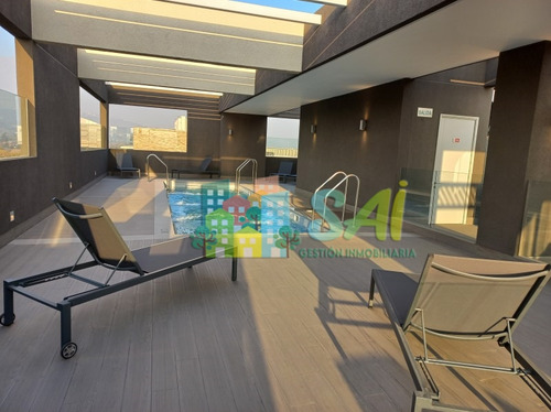 Hermoso Departamento Amoblado Metro Hdo De Magallanes!