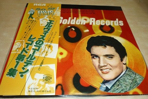 Elvis Presley Golden Records Vinilo Japon 10 Puntos  Jcd055