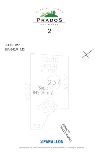 Venta Lote Barrio Los Prados