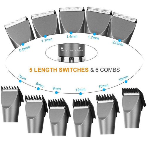 Sminiker Profesional Inalámbrico Corte De Pelo Kit De Pelo R