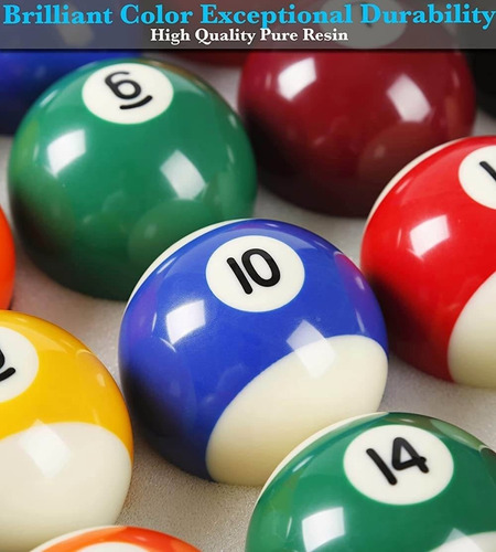 Juego De Bolas De Billar Para Pool Modelo Economico Guantes