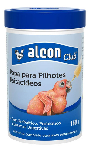 Alcon Club Papa Para Filhotes Psitacídeos - 160g