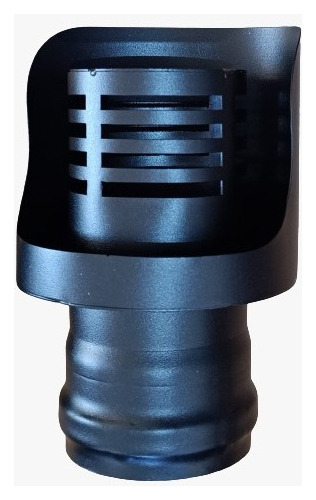 Kit De Caños Negros 80 Mm Para Calefactor A Pellet