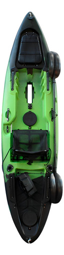 Caiaque Lontras Falcon Pedal Black Citrus - Lontras