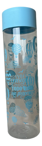 Botella Tubo Pastel De 750ml Libre De Bpa Reciclable 