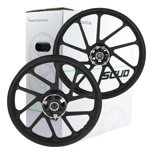 Roda Liga Leve Crosser Xtz 150 Scud Traseiro Com Abs Par