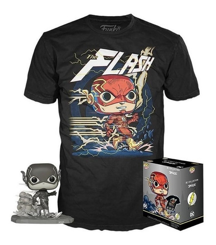 Funko Pop The Flash Exclusivo Con Camiseta Talla M