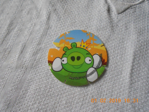 Tazo Angry Birds - Cerdito Rey - Pepsico - 2009-2012