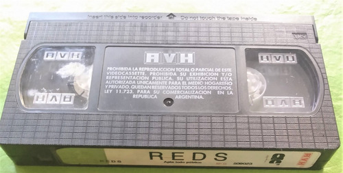 Reds (warren Beatty) - Videocassette Original (Usado)