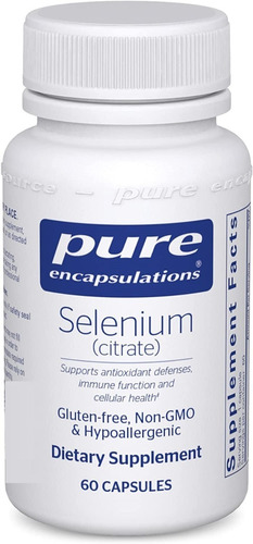Pure Encapsulations | Selenium Citrate I 60 Capsules