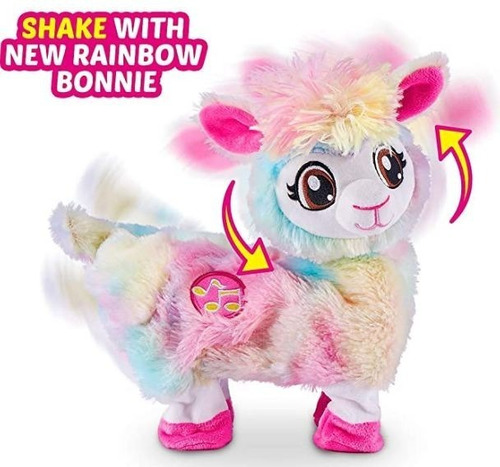 Bolso Peluche Robot Llama Alpaca Bailarina Musical Con Calma