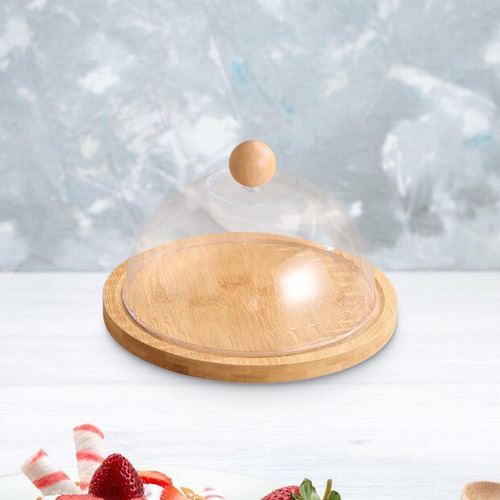 Soporte De Madera For Pastel, Plato For Servir Pequeño