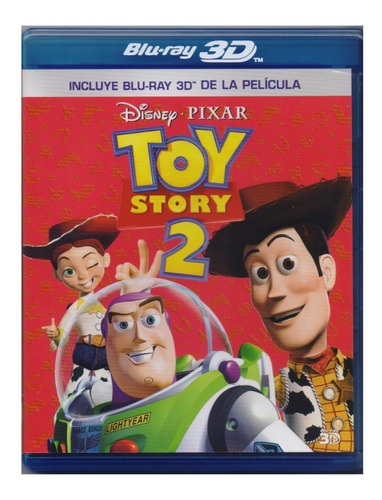 Toy Story 2 Dos Disney Pixar Pelicula Blu-ray 3d