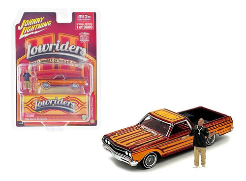 Johnny Lightning 1965 Chevy El Camino Lowriders C/fig 1/64