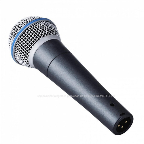 Imagen 5 de 8 de Microfono Profesional Dinamico Sn58 Sm58 + Cable #143