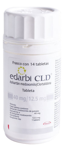 Edarbi Cld Tableta 40 Mg/12,5 Mg, 14 Tabletas