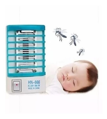 4 Espanta Mosquito Mata Pernilongo Elétrico Lampada Noturna