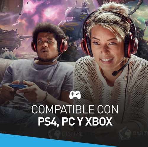 Imagen 5 de 9 de Auricular Gamer Nw2000 Ps4 Pc Xbox Sonido Hd Con Microfono