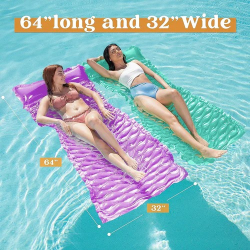 Colchoneta Flotante Inflable De Bolsillo Sloosh Colchón De P
