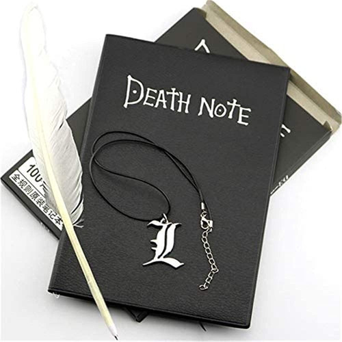 Death Note Libreta Reglas Llavero Anime Cosplay Cuaderno Kit