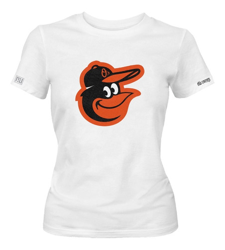 Camiseta Baltimore Orioles Ave Beisbol Dama Mujer Idk