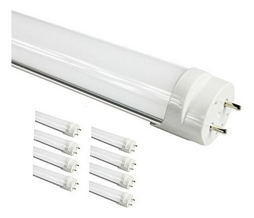 8-pack Tubos Led T8 4ft 18w Dimmables - - Full-spectrum