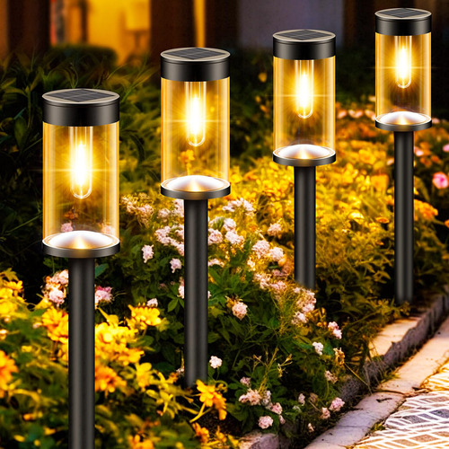 Nipify Luces Solares Led Para Caminos Al Aire Libre, 8 Paque