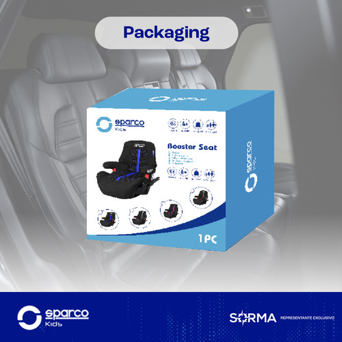 Imagen 7 de 10 de Butaca Booster C/ Respaldo Niños H/ 12 Años Isofix Sparco