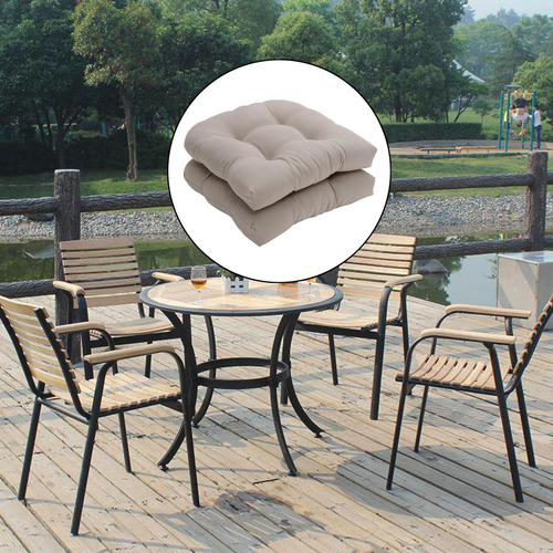 Cojines De Asiento Capitoné Para Exteriores / Interiores,