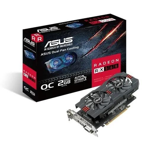 Placa De Video Ati Radeon Amd Rx 560 2 Gb Ddr5 Gaming