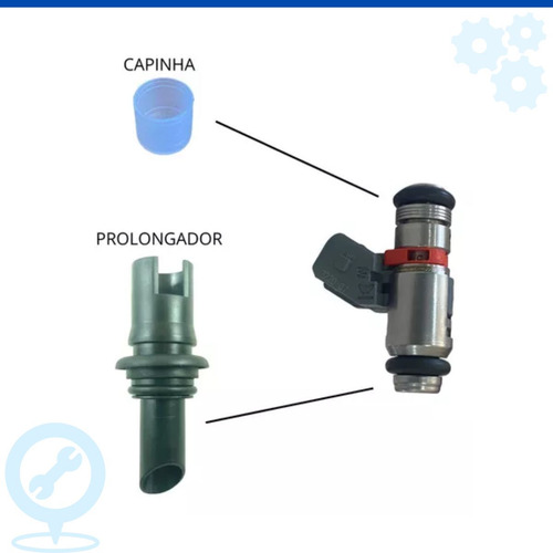 Bico Injetor Magneti Marelli Gol G5 Fox 1.0 2011 2012 2013