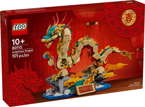 Lego Original Año Dragon D La Suerte Brickheadz Dragón 80112
