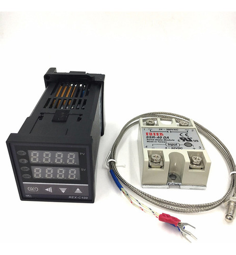 Kit De Controlador De Temperatura Nt: Saída Ssr, Sonda E Dis