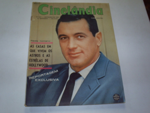 Revista Cinelandia N° 241 11/62 Rock Hudson