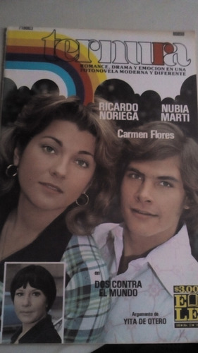 Ricardo Noriega, Nubia Marti, Carmen Flor Fotonovela Ternura