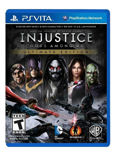 Injustice: Gods Among Us  Injustice Ultimate Edition Warner Bros. PS Vita Físico