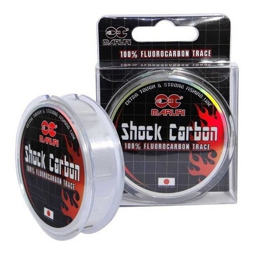 Linha Fluorcarbon Shock Lider Maruri 0.39mm / 8,77kg  20mts