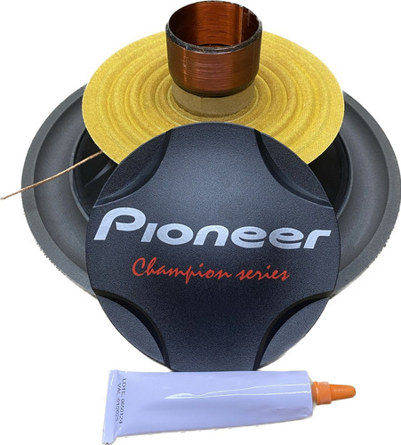 R Autos - 2 Kit Reparo Pioneer 12 307 4r + Cola Reparo Bobina Dupla Com Uma Saída 4r