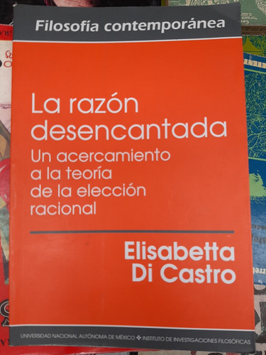La Razón Desencantada. Elisabetta Di Castro