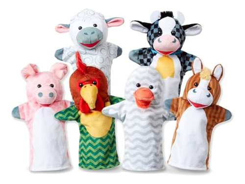 Melissa &amp; Doug Barn Buddies - Marionetas De