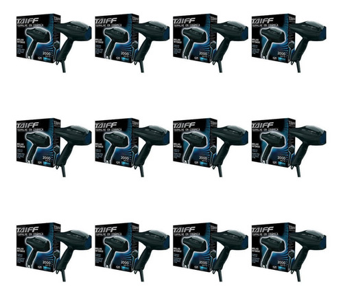 Imagem 1 de 1 de Taiff Tourmaline Íon Cerâmica 2000w Secador 127v (kit C/12)