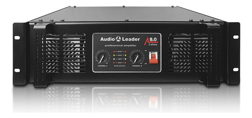 Amplificador Som Potencia Profissional Al 8.0 8000 Watts Rms