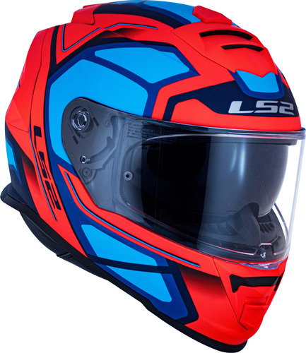 Capacete Ls2 Storm Ff800 Faster Óculos Interno Casco Kpa