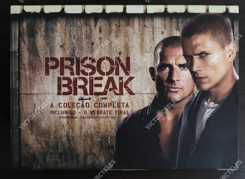 Box Dvd Prison Break A Coleção Completa