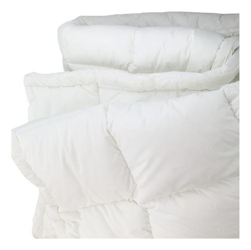 Inserto Duvet King Size Microgel 233 Hilos 100% Algodón Cuad