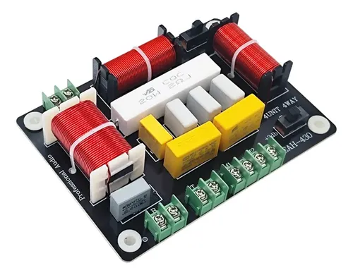 Altavoz De Áudio Cruzado 4 Vias 300 W + Crossover Dual | MercadoLivre