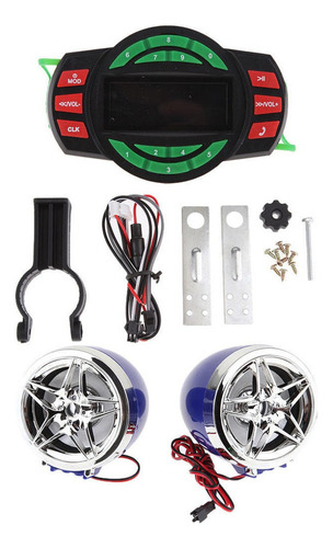 Amplificador De Motocicleta Sistema De Sonido Bluetooth 2