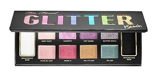 Too Faced Glitter Bomb Eyeshadow Collection Paleta Exclusiva